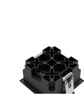 BLAU * FOCO EMPOTRAR 4L 10W  3000K NEGRO